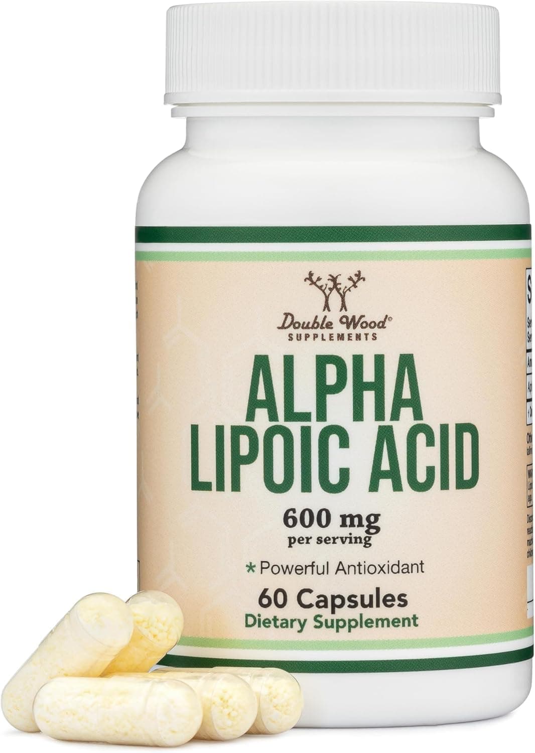 Alpha Lipoic Acid 600mg per Serving