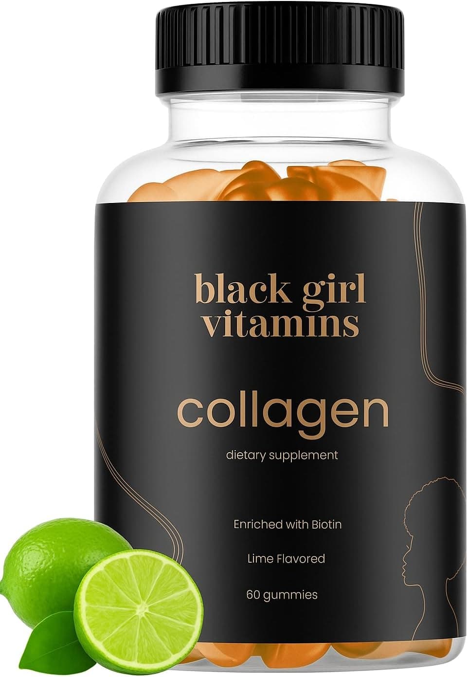 Black Girl Vitamins - Collagen Gummies for Hair