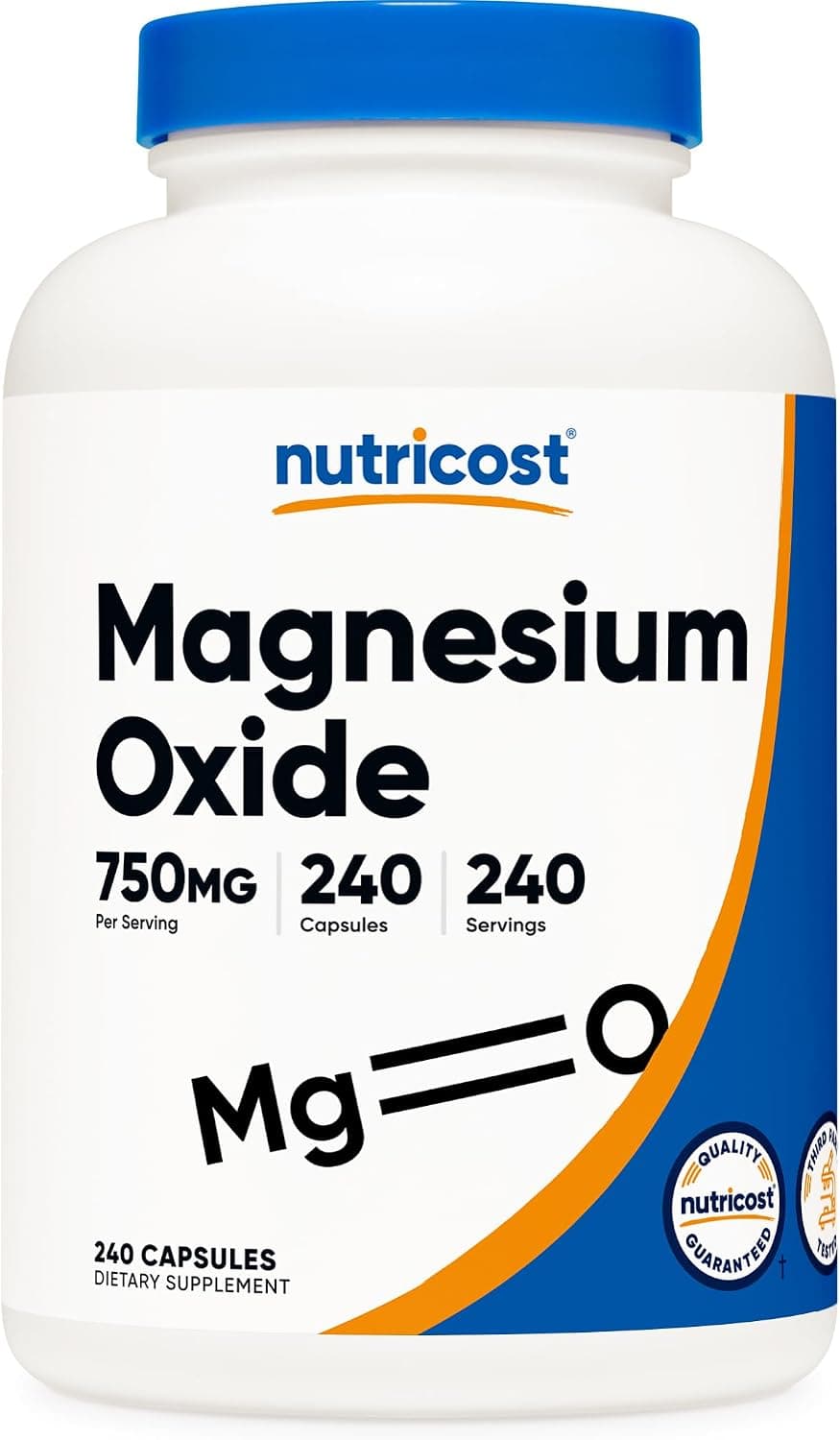 Nutricost Magnesium Oxide 750mg