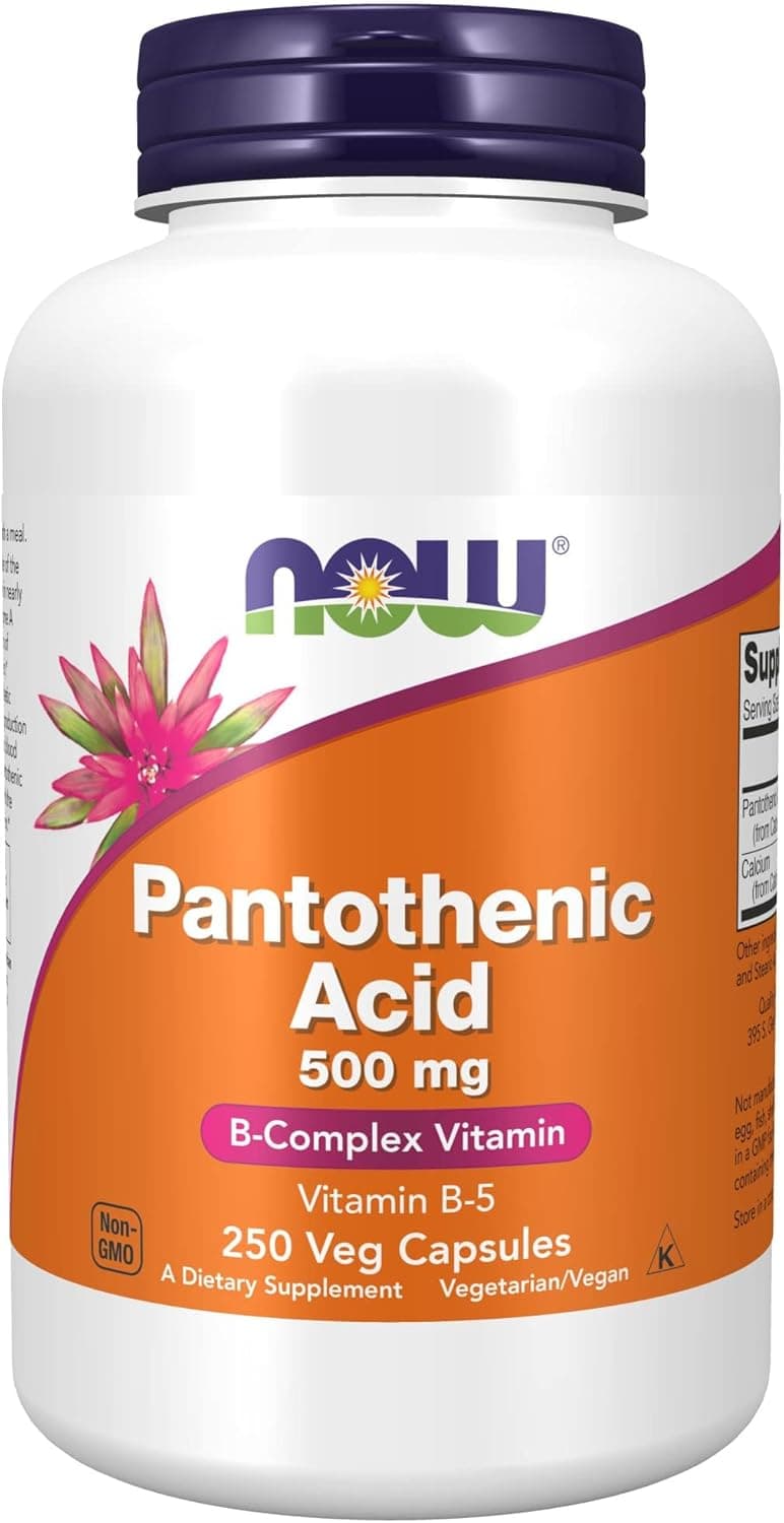 NOW Foods Supplements,Pantothenic Acid (Vitamin B-5) 500…