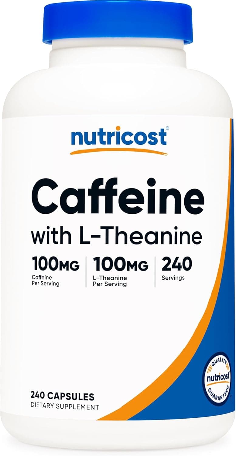 Nutricost Caffeine with L-Theanine