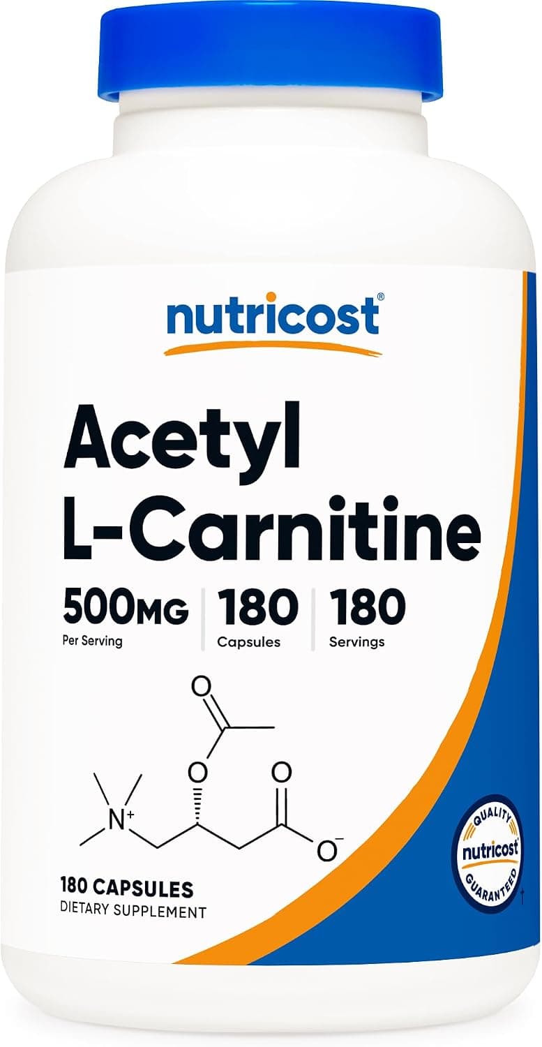 Nutricost Acetyl L-Carnitine (ALCAR) 500mg
