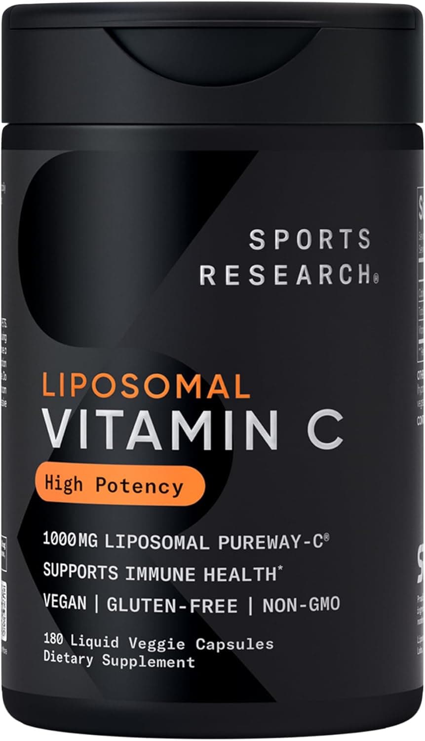 High Potency Liposomal Vitamin C Supplement 1000 mg…