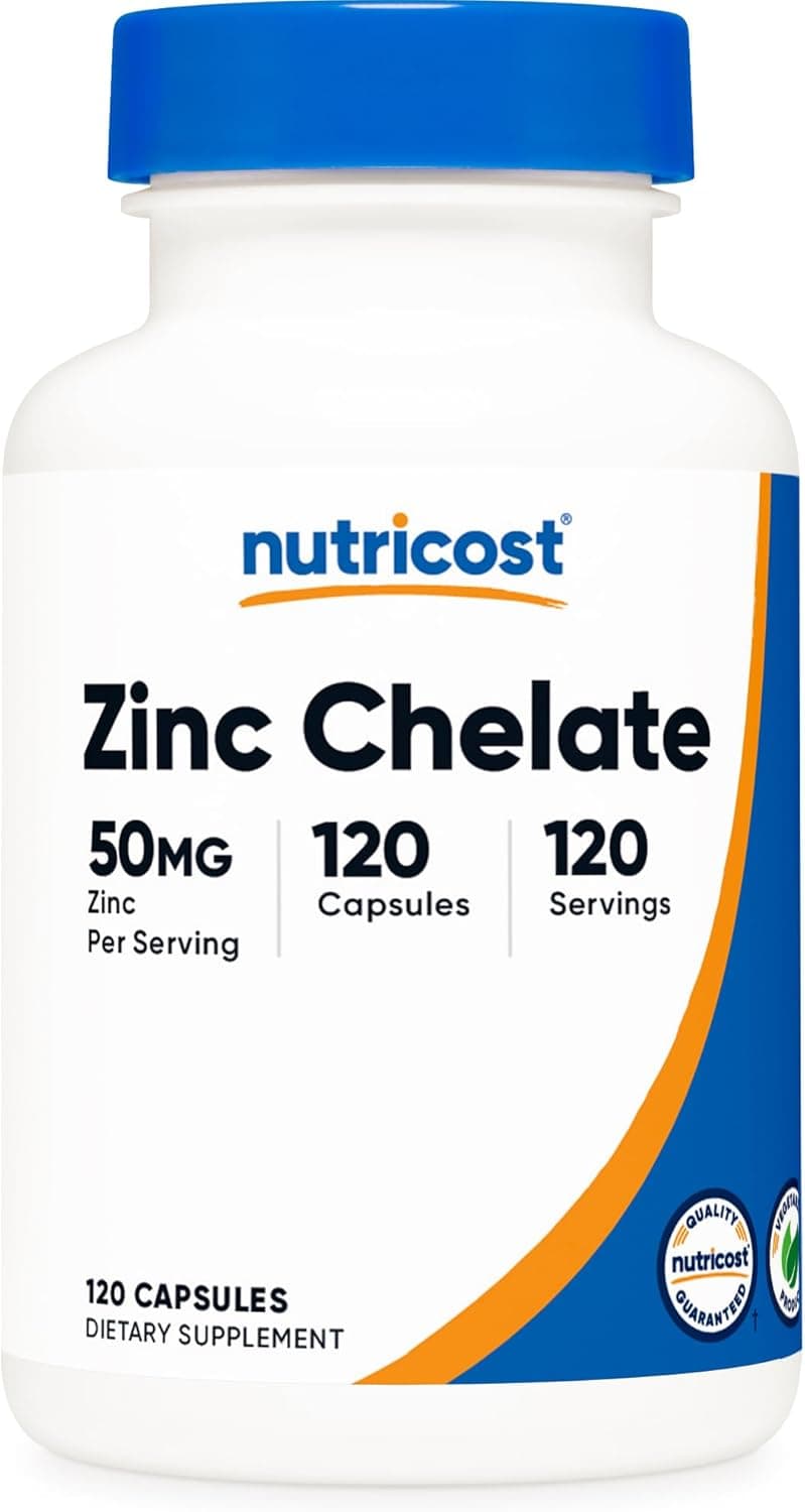 Nutricost Zinc Chelate 50mg