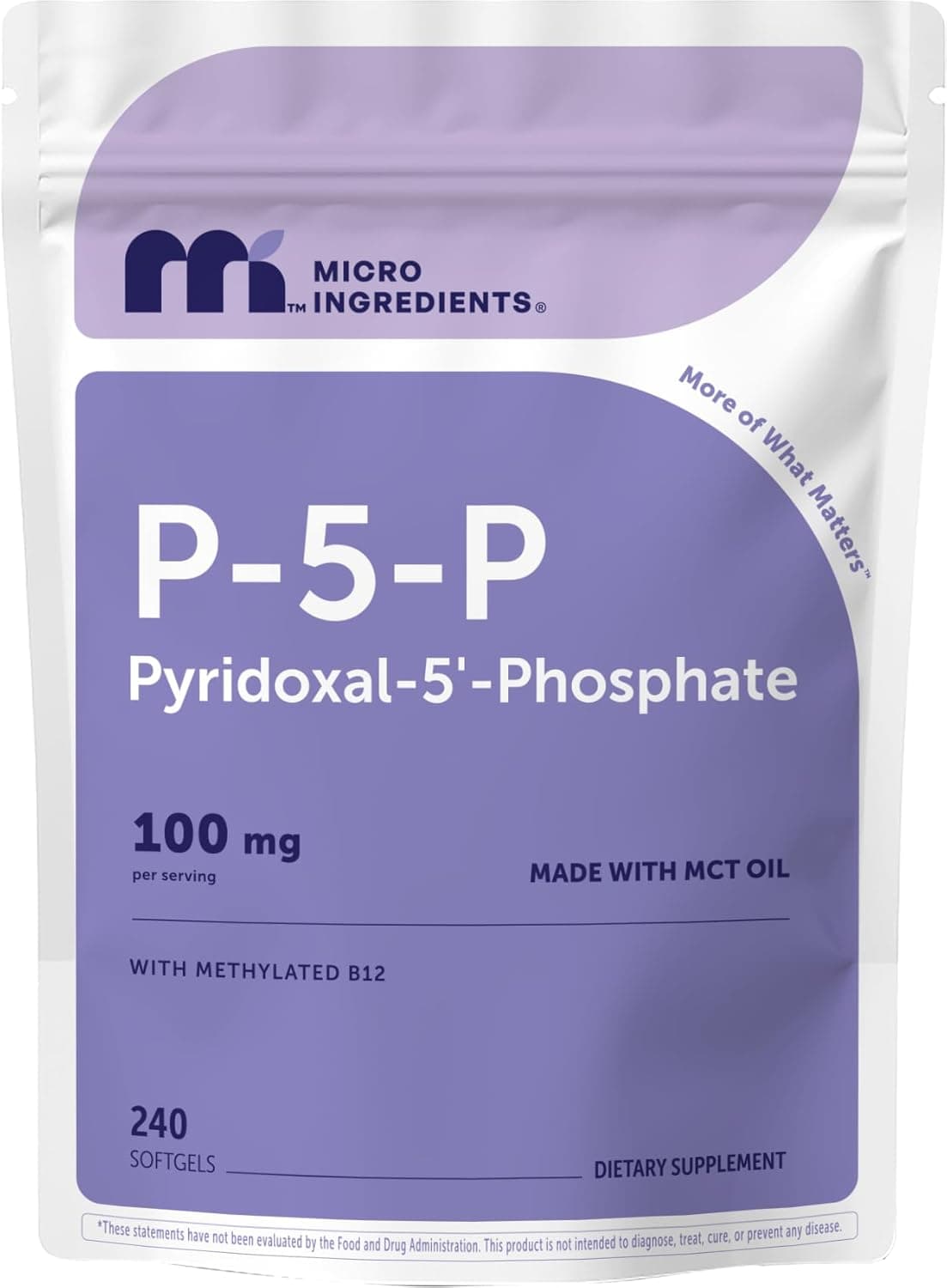 Micro Ingredients P5P 100mg Per Serving