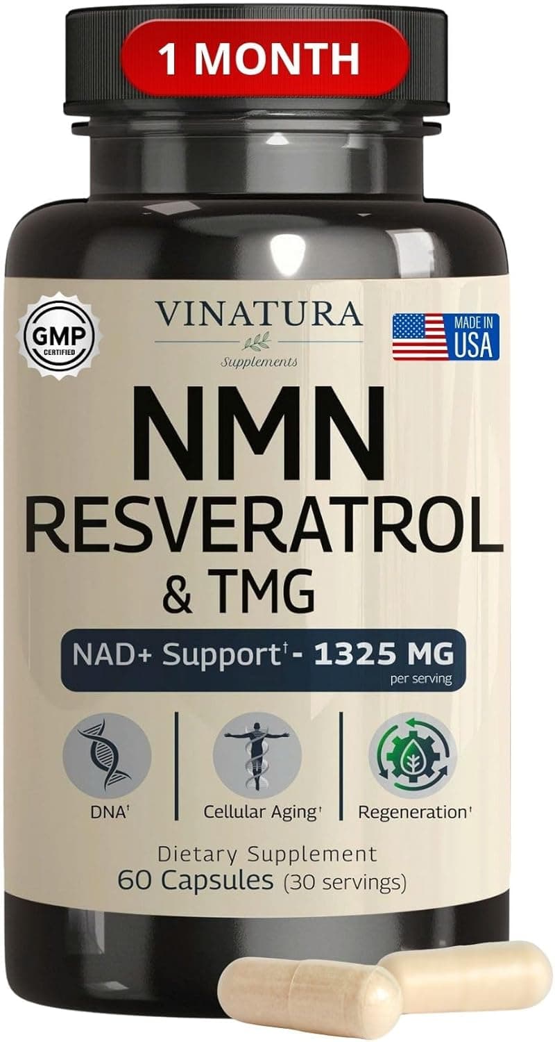 VINATURA NMN Complex Supplement 1325MG - NMN 1000mg…