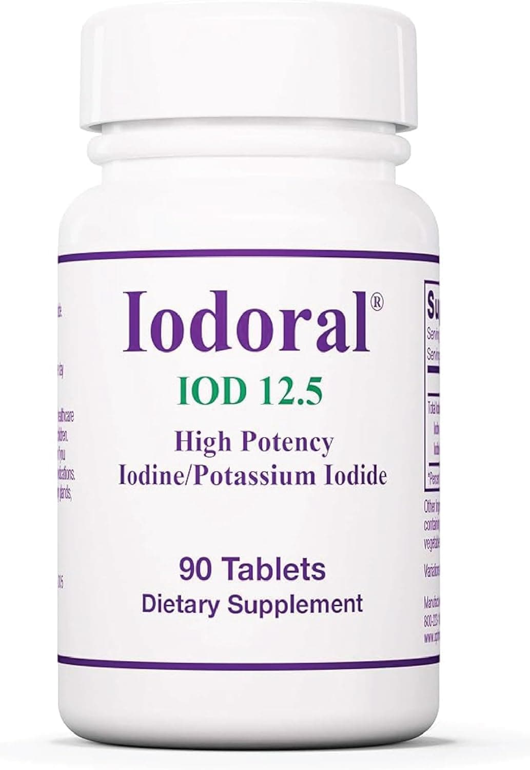 ARG Optimox Iodoral 12.5 mg - Iodine & Potassium Iodide…