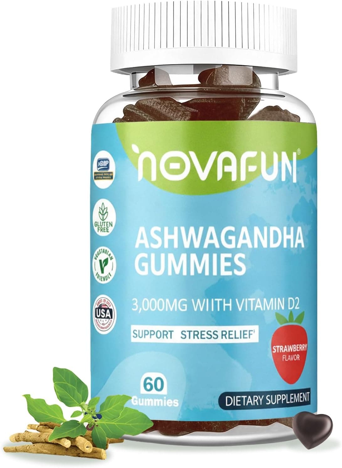 Ashwagandha Gummies with Vitamin D2