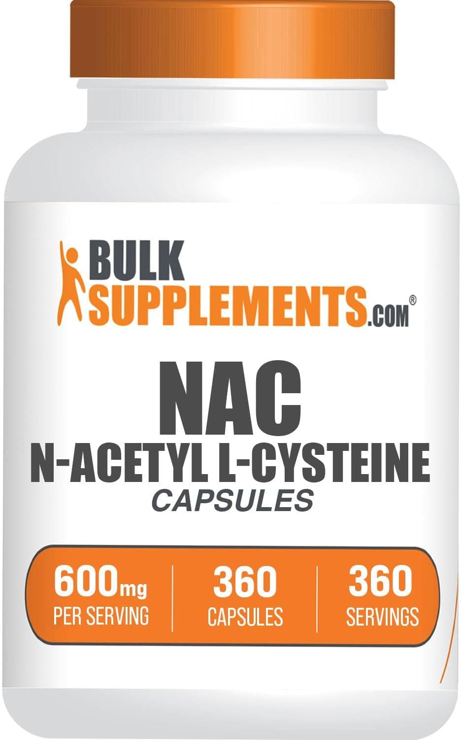 BulkSupplements.com N-Acetyl L-Cysteine Capsules - N-Acetyl…