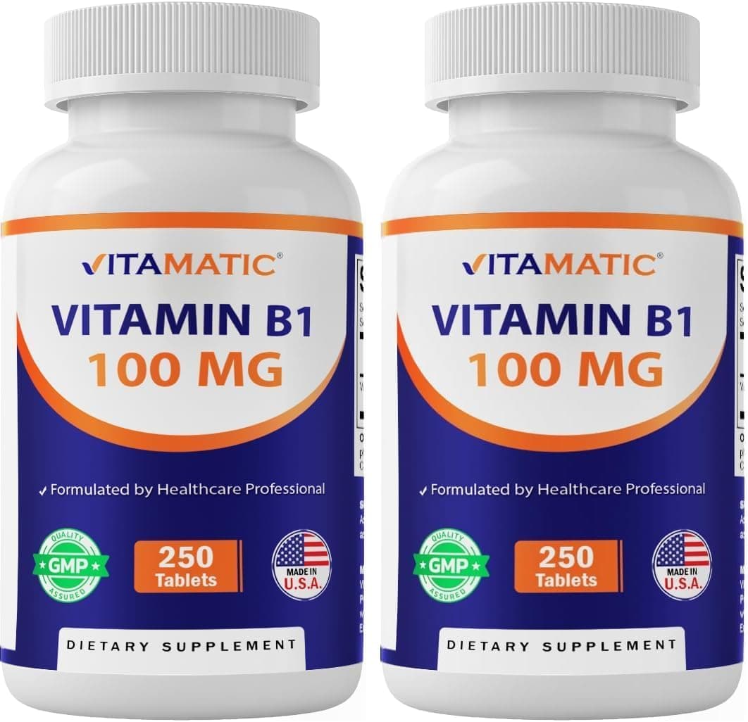 Vitamatic Vitamin B1 (As Thiamine Mononitrate) 100mg – 250…