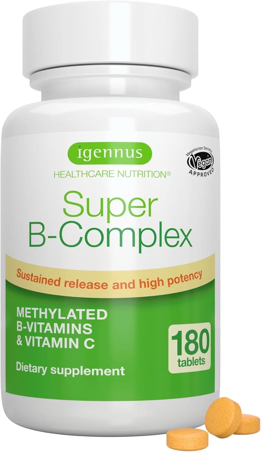 Igennus High Absorption Super B-Complex Methylated & Active B…