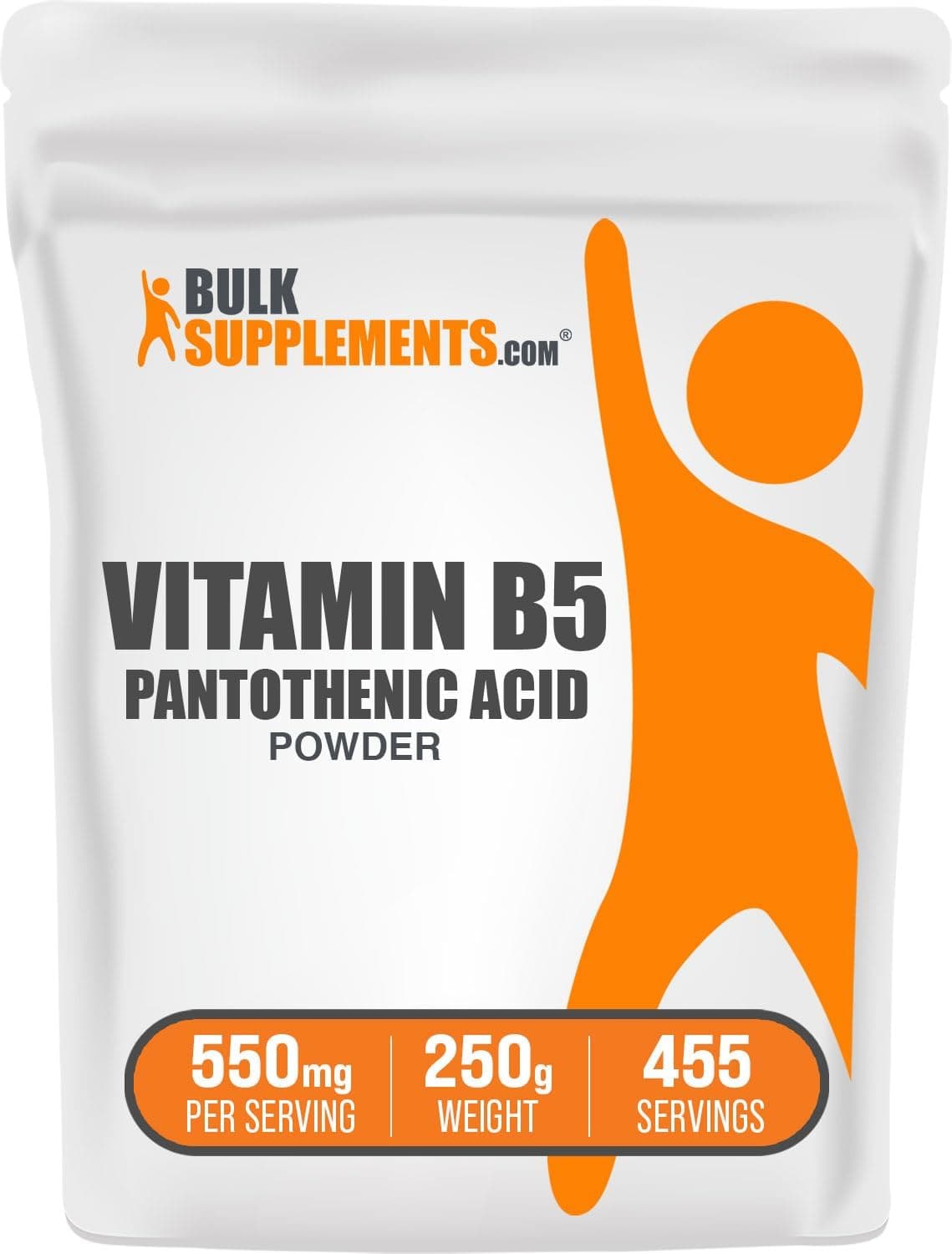 BulkSupplements.com Vitamin B5 Powder - as Calcium…