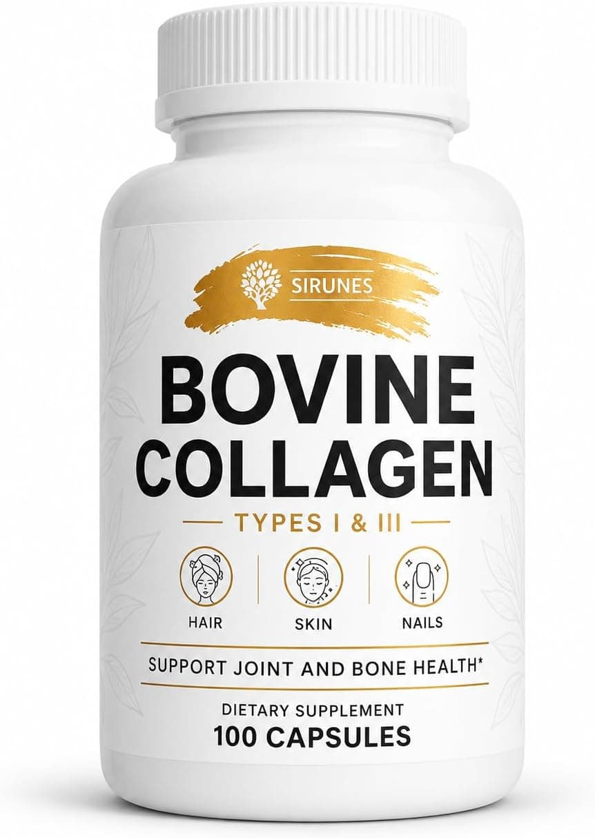 SIRUNES Bovine Collagen Supplements for Men and Women I…
