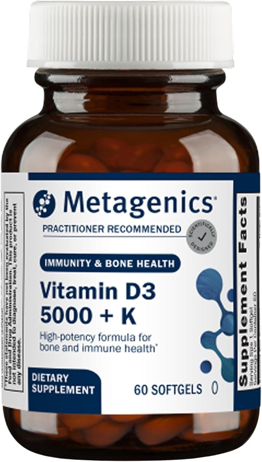 Metagenics Vitamin D3 and Vitamin K2 5