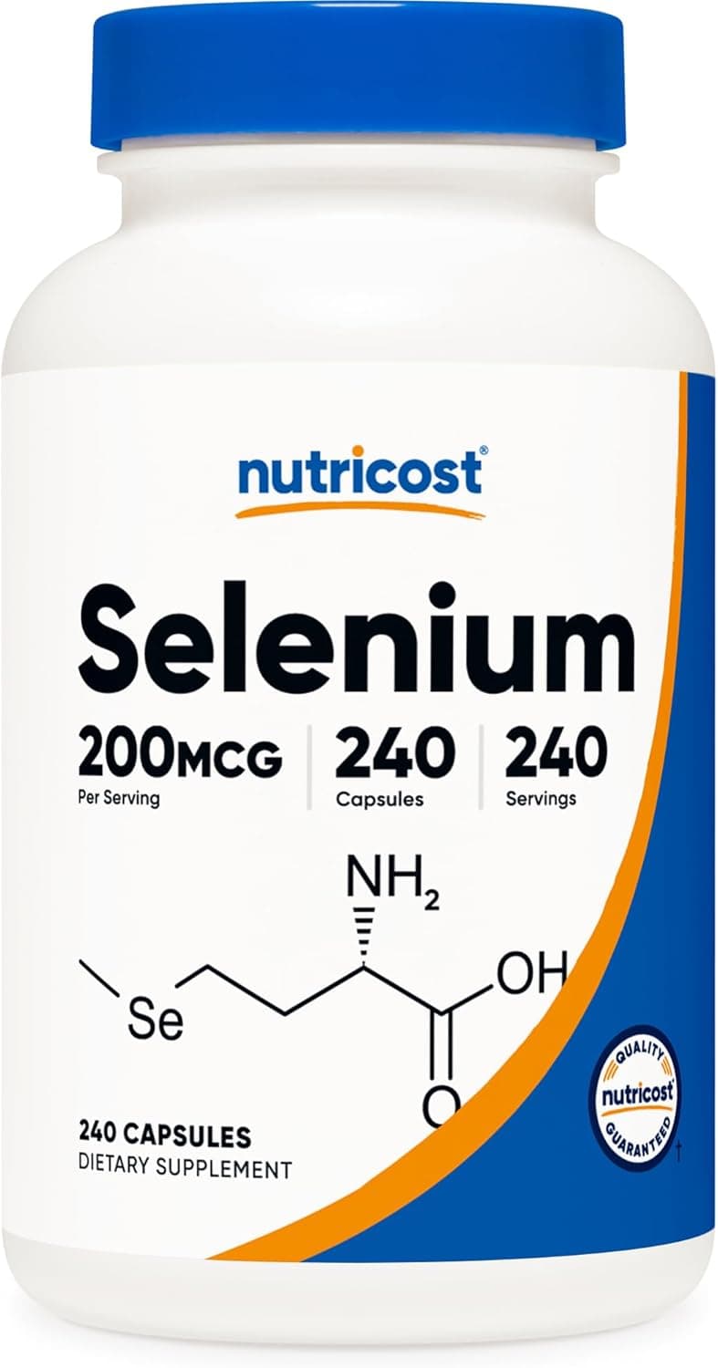 Nutricost Selenium 200mcg