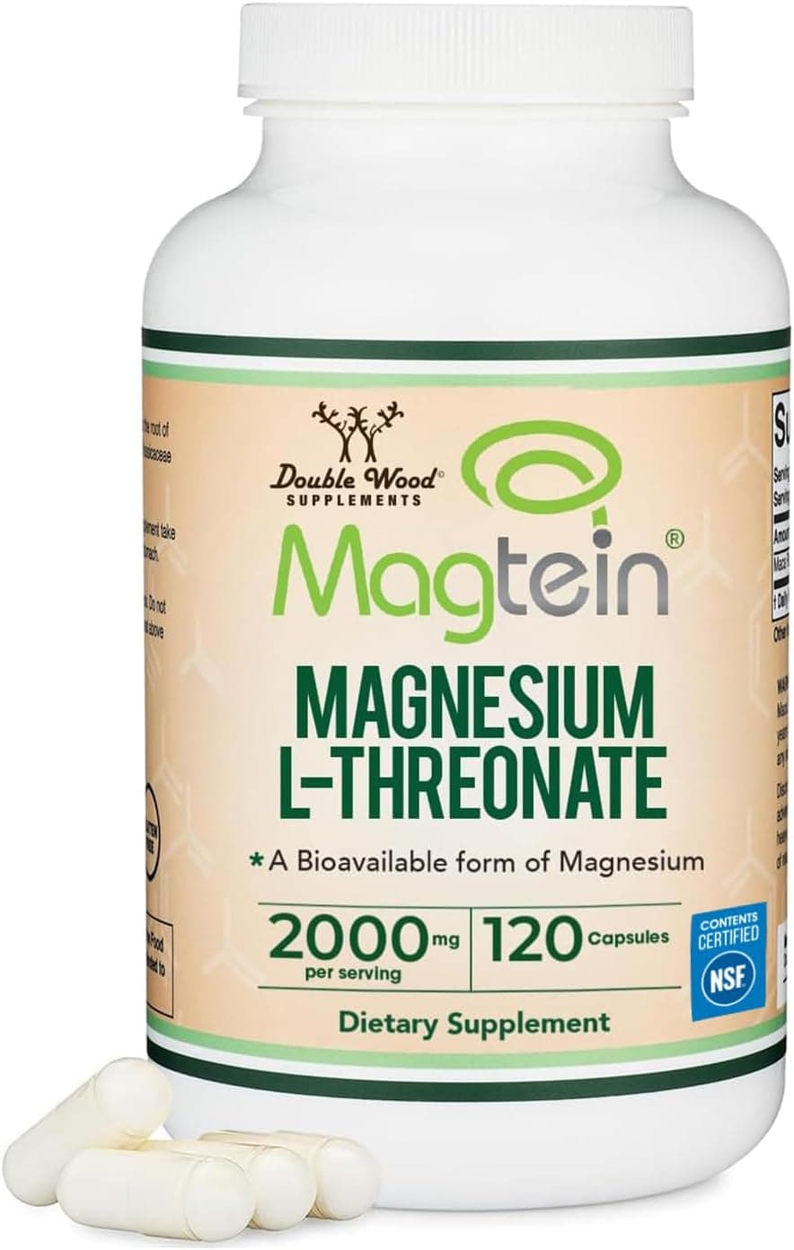 Magnesium L Threonate, Magtein - NSF Certified - Sleep…