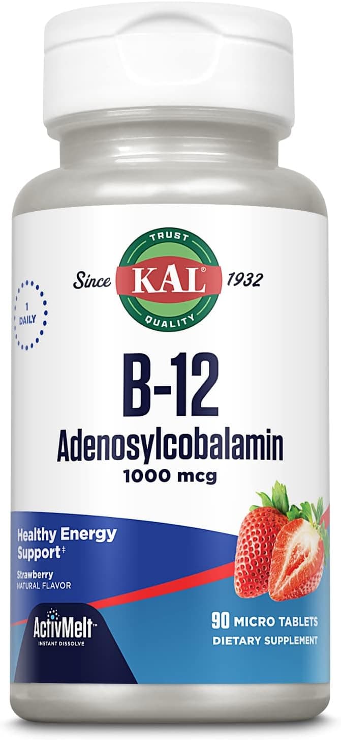 KAL Vitamin B12 Adenosylcobalamin 1000 mcg - B 12 Vitamin