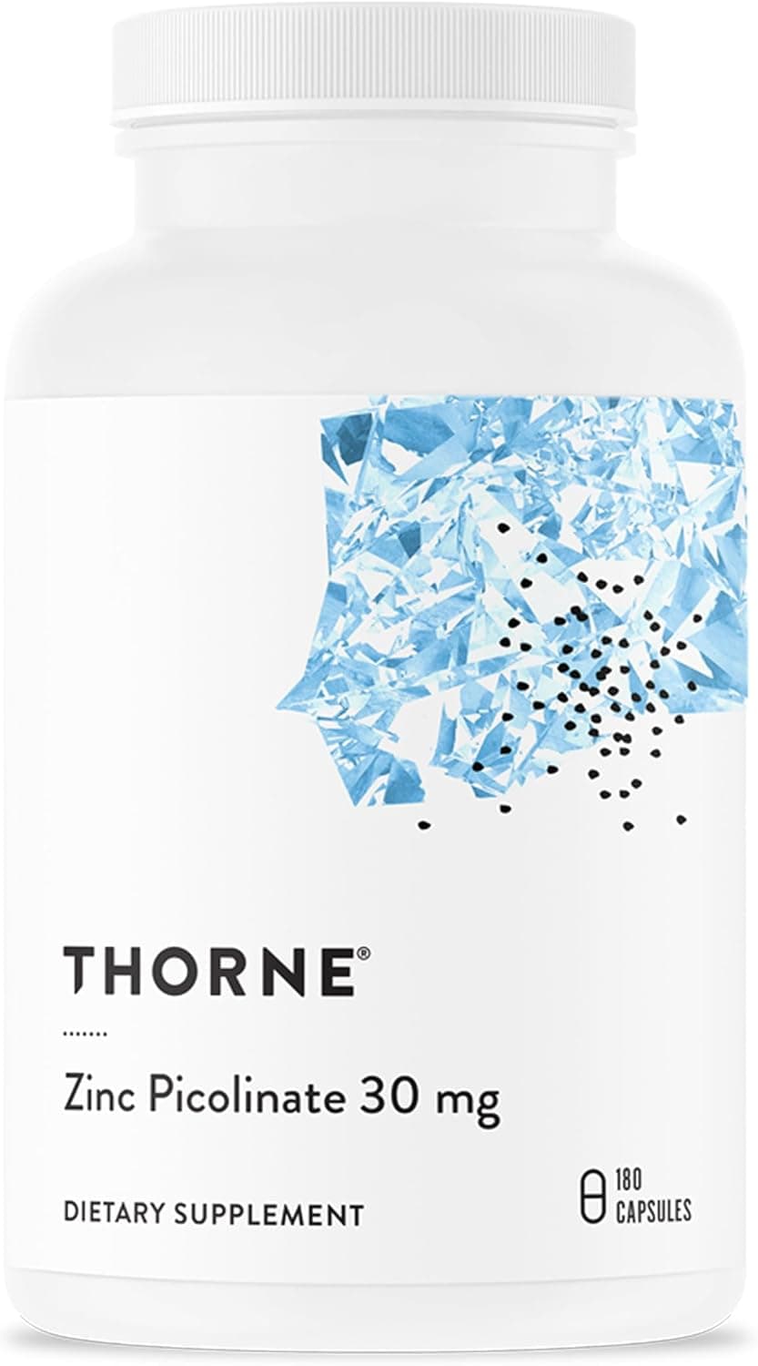 THORNE - Zinc Picolinate 30 mg - Highly Absorbable Zinc…