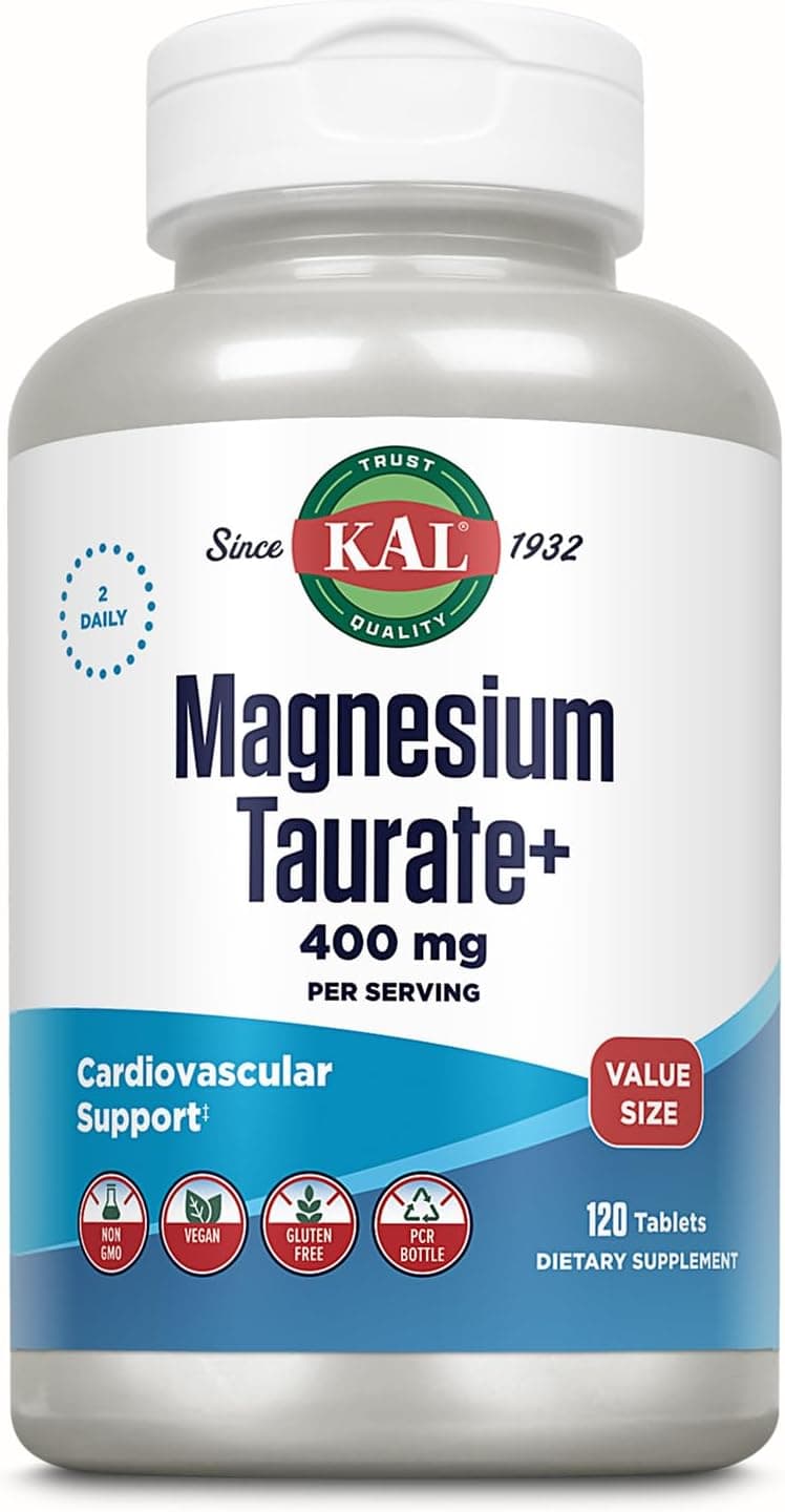 KAL Magnesium Taurate 400 mg with Vitamin B6