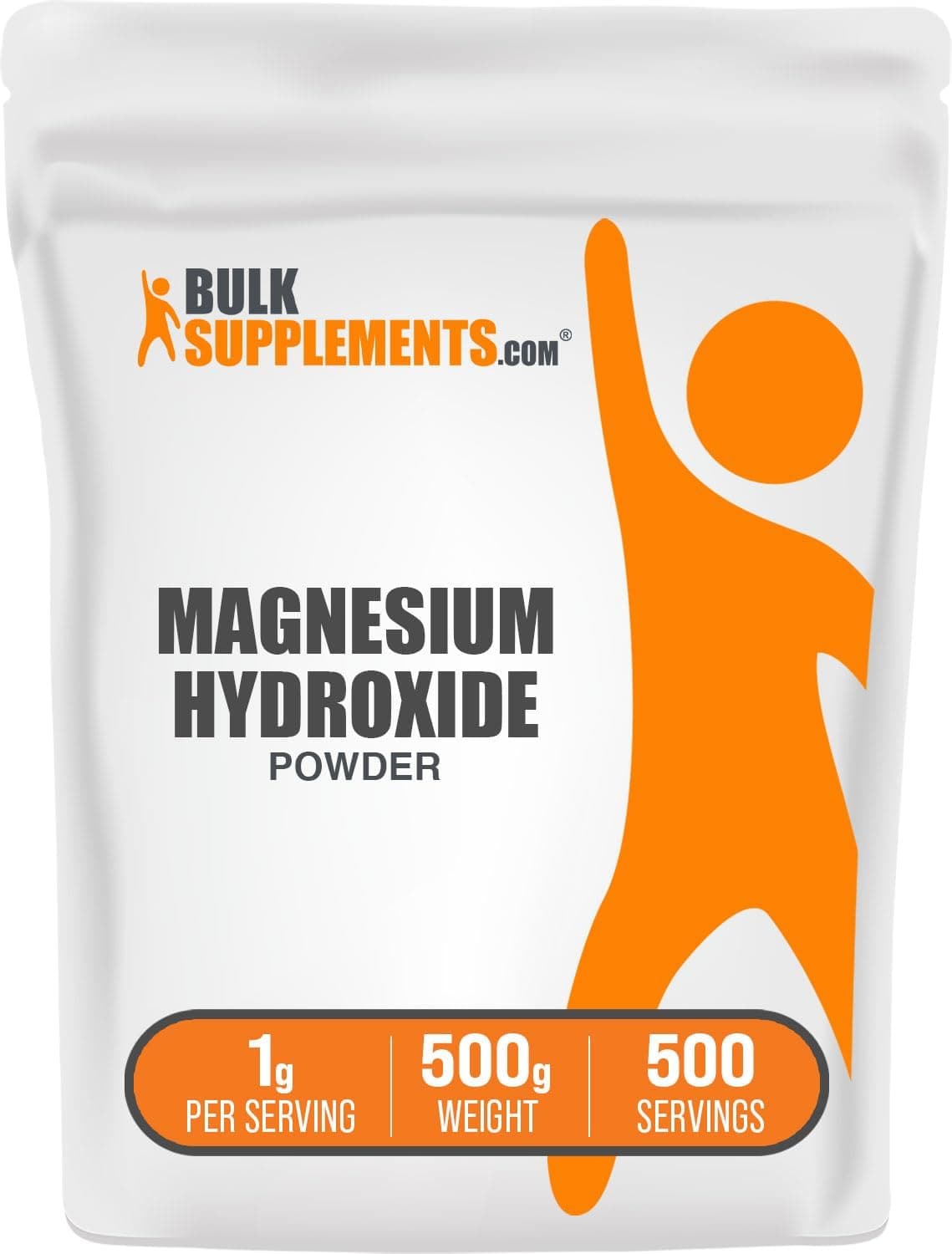 BulkSupplements.com Magnesium Hydroxide Powder - Magnesium…