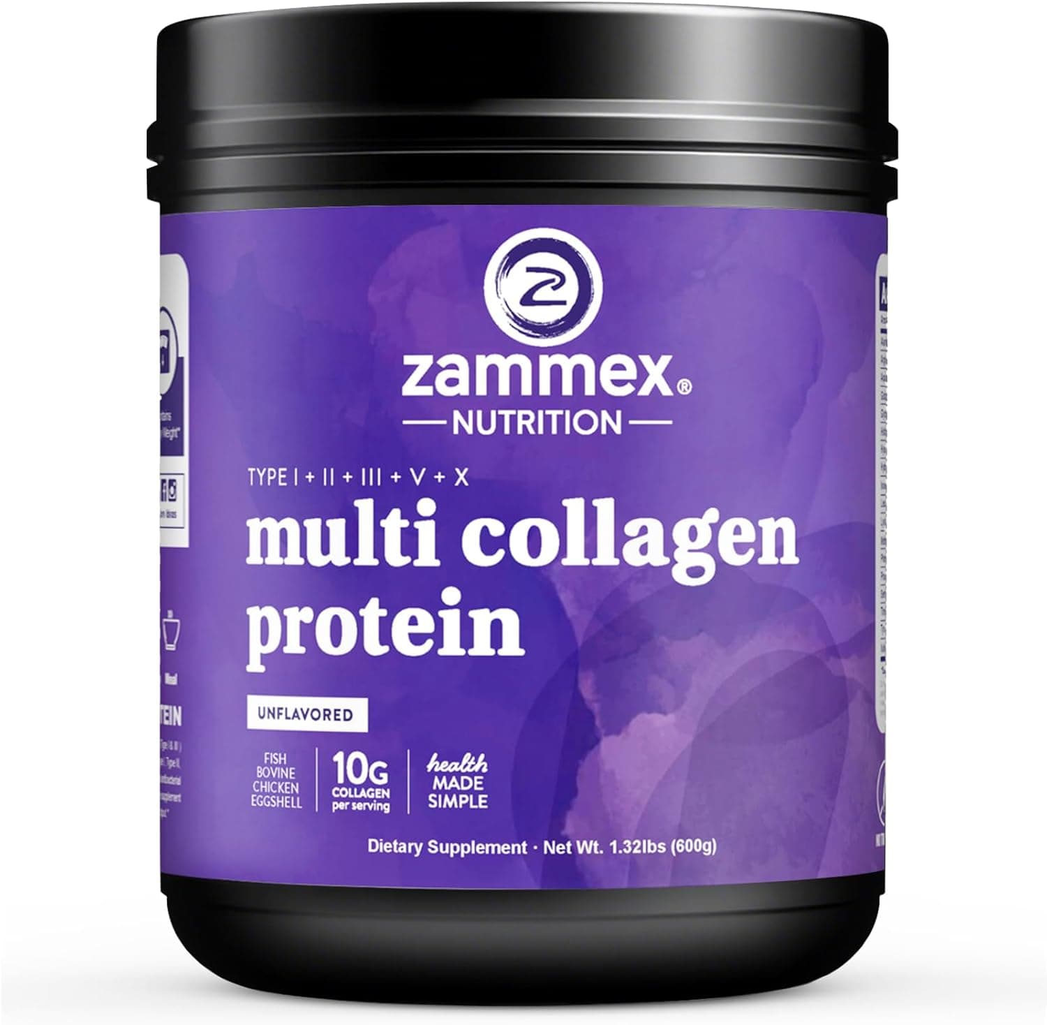 Zammex Multi Collagen Protein Powder