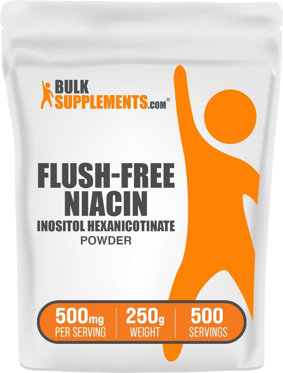 BulkSupplements.com Flush Free Niacin Powder - as Inositol…