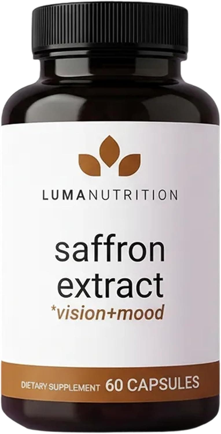 Luma Nutrition Saffron Extract Capsules - Premium Saffron…