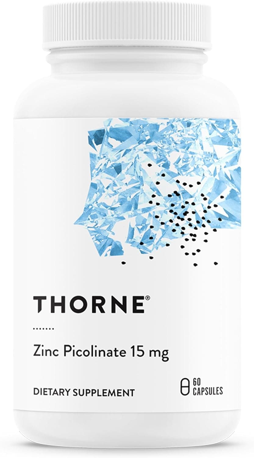 THORNE - Zinc Picolinate 15 mg - Highly Absorbable Zinc…