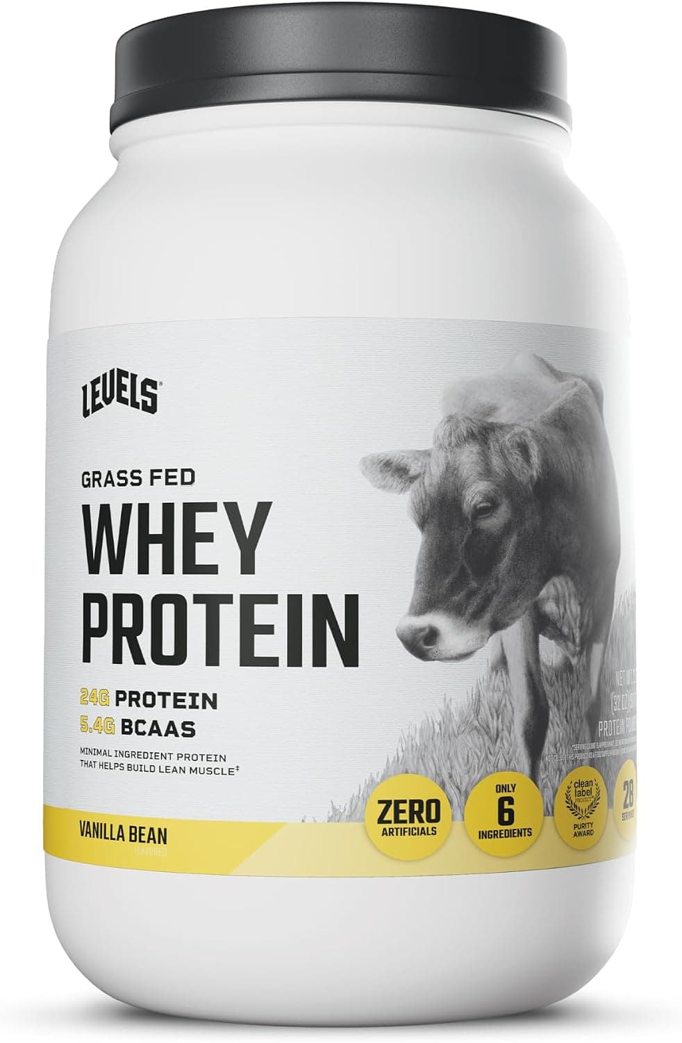 Levels Grass Fed Whey Protein Powder