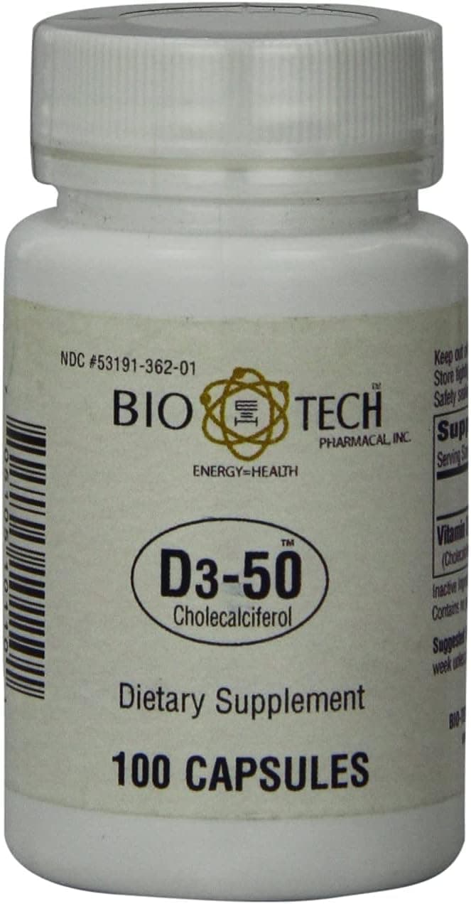 Bio-Tech Pharmacal D3-50 50