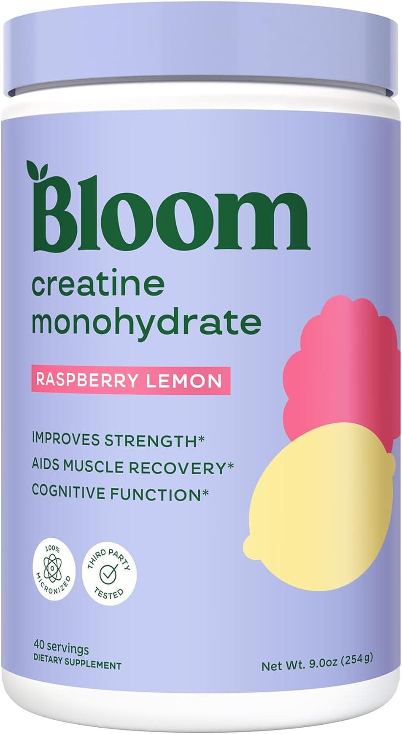 Bloom Nutrition Creatine Monohydrate Powder