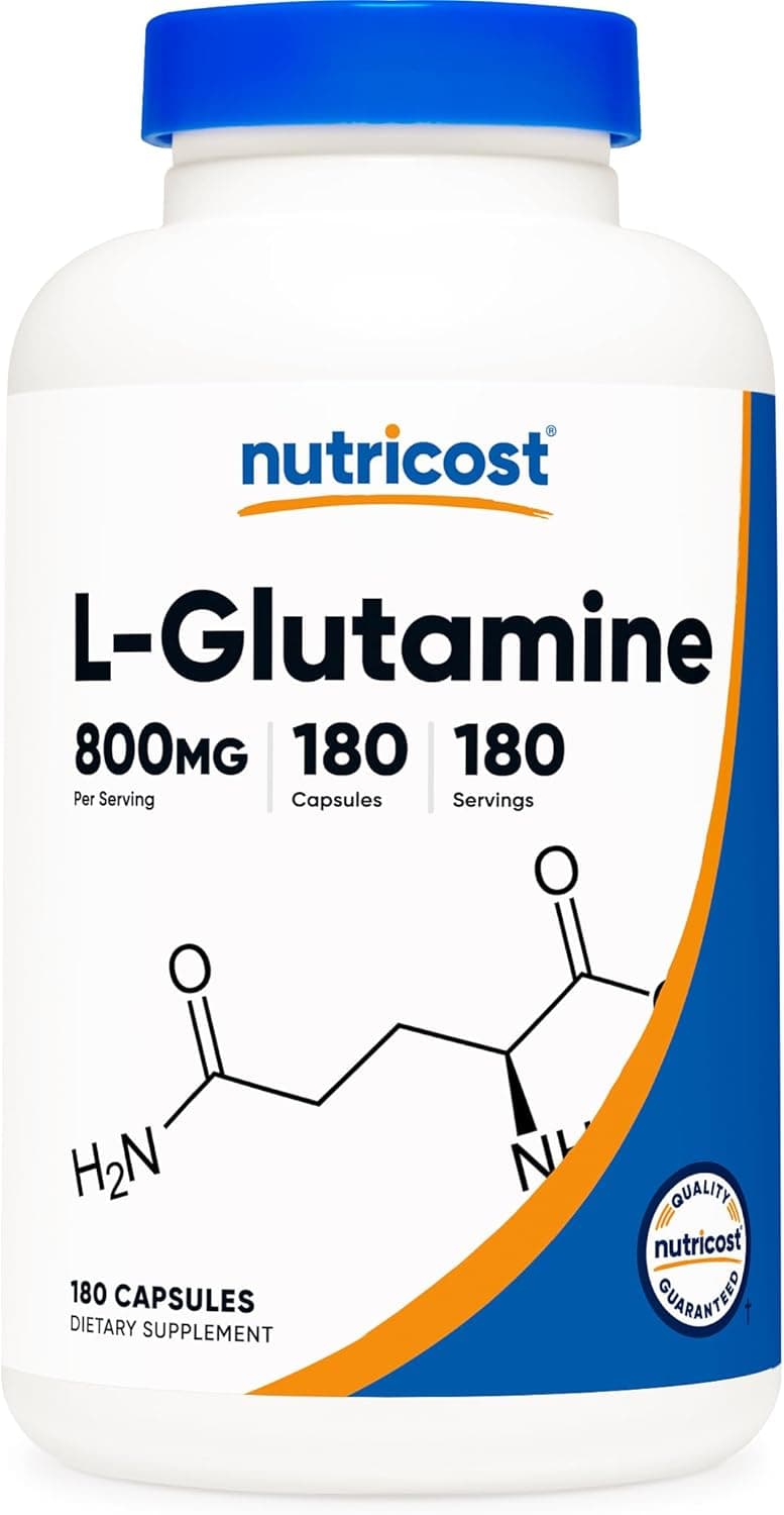 Nutricost L-Glutamine 800mg