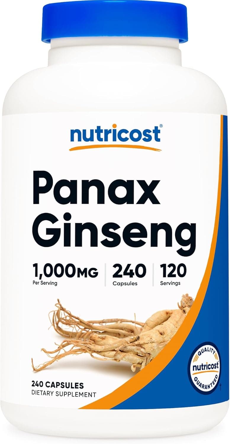 Nutricost Panax Ginseng 1000mg