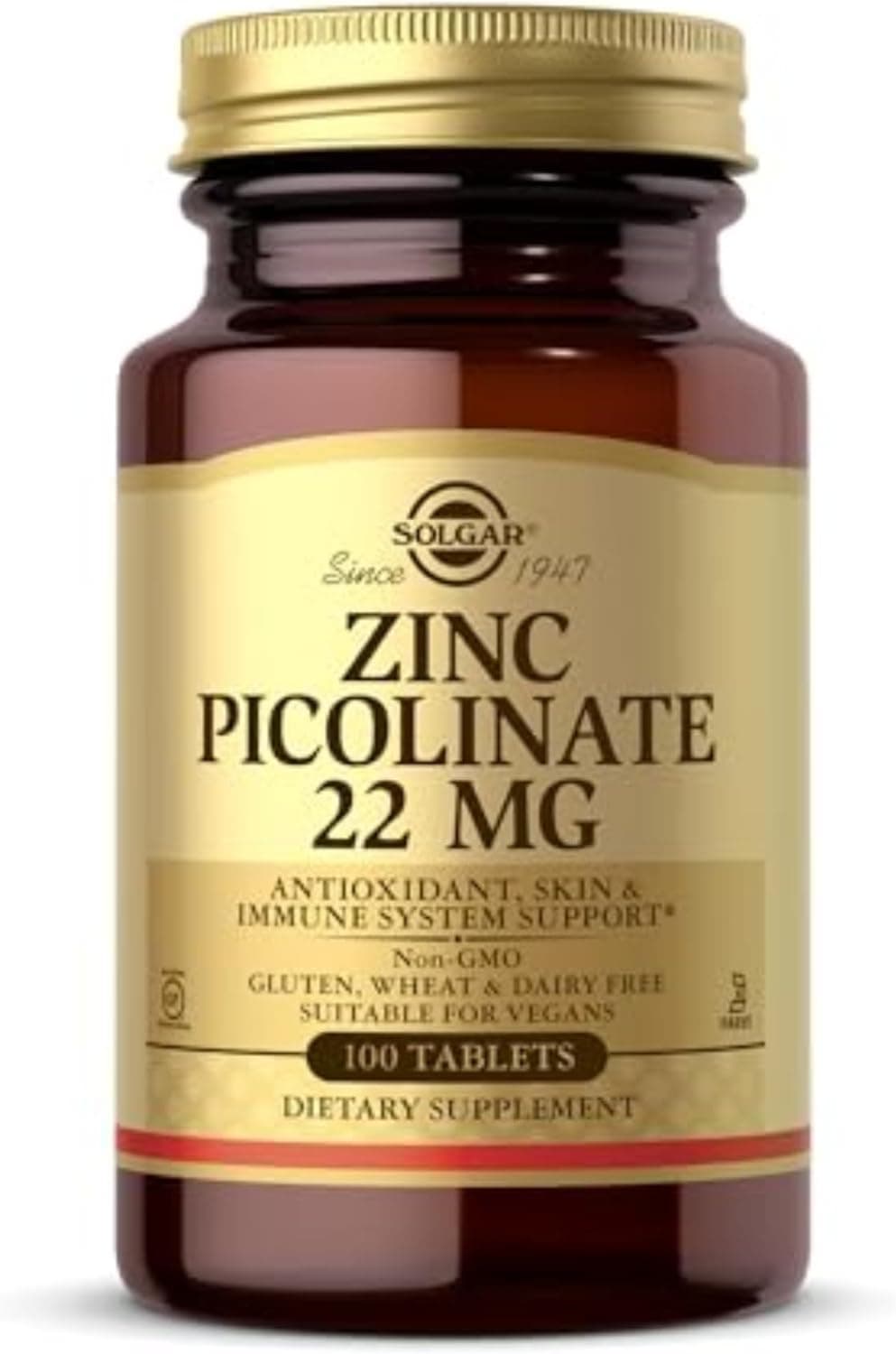 Solgar Zinc Picolinate 22 mg