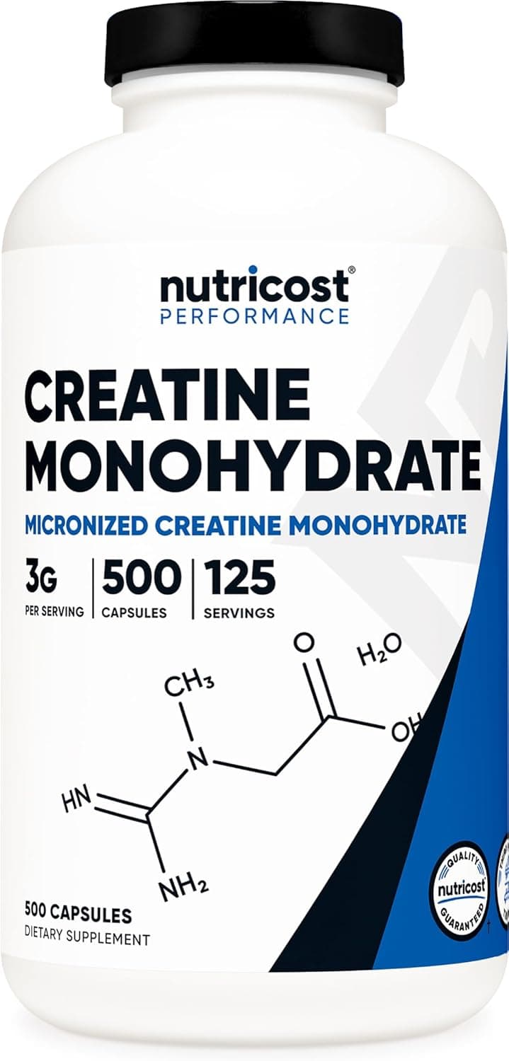 Nutricost Micronized Creatine Monohydrate 3