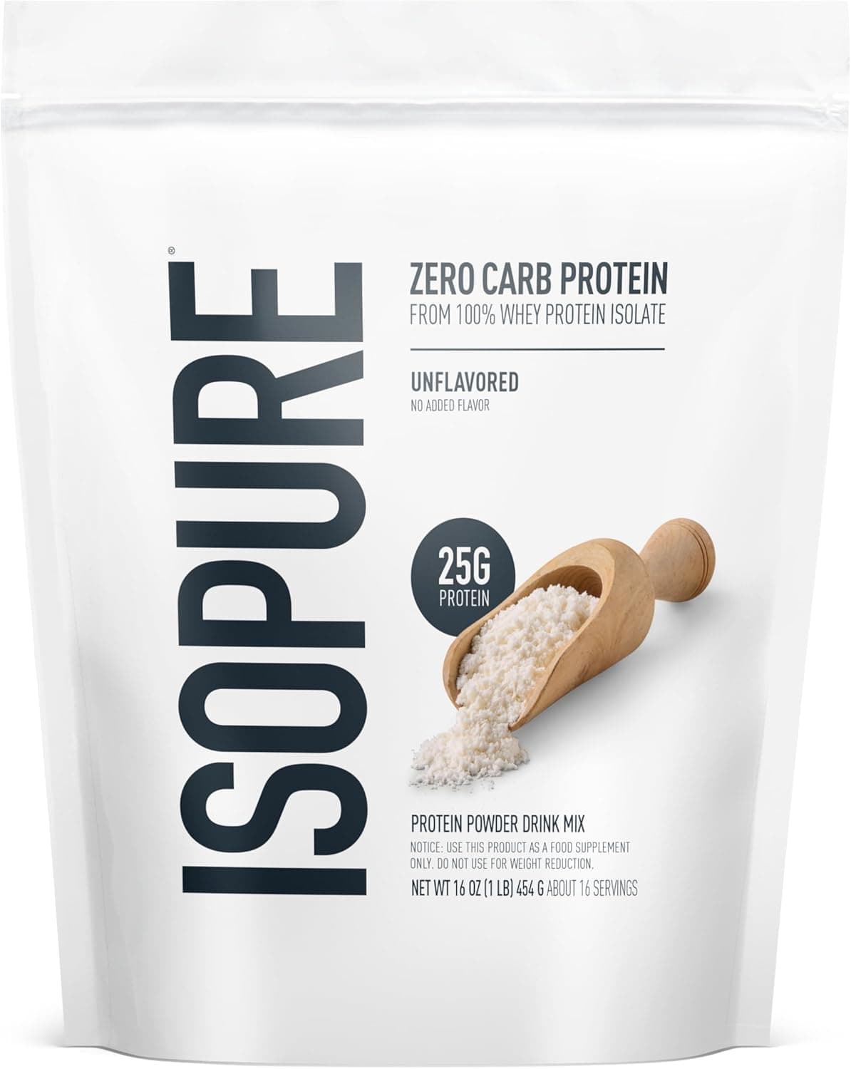 Isopure Zero Carb 100% Pure Whey Isolate Protein Powder