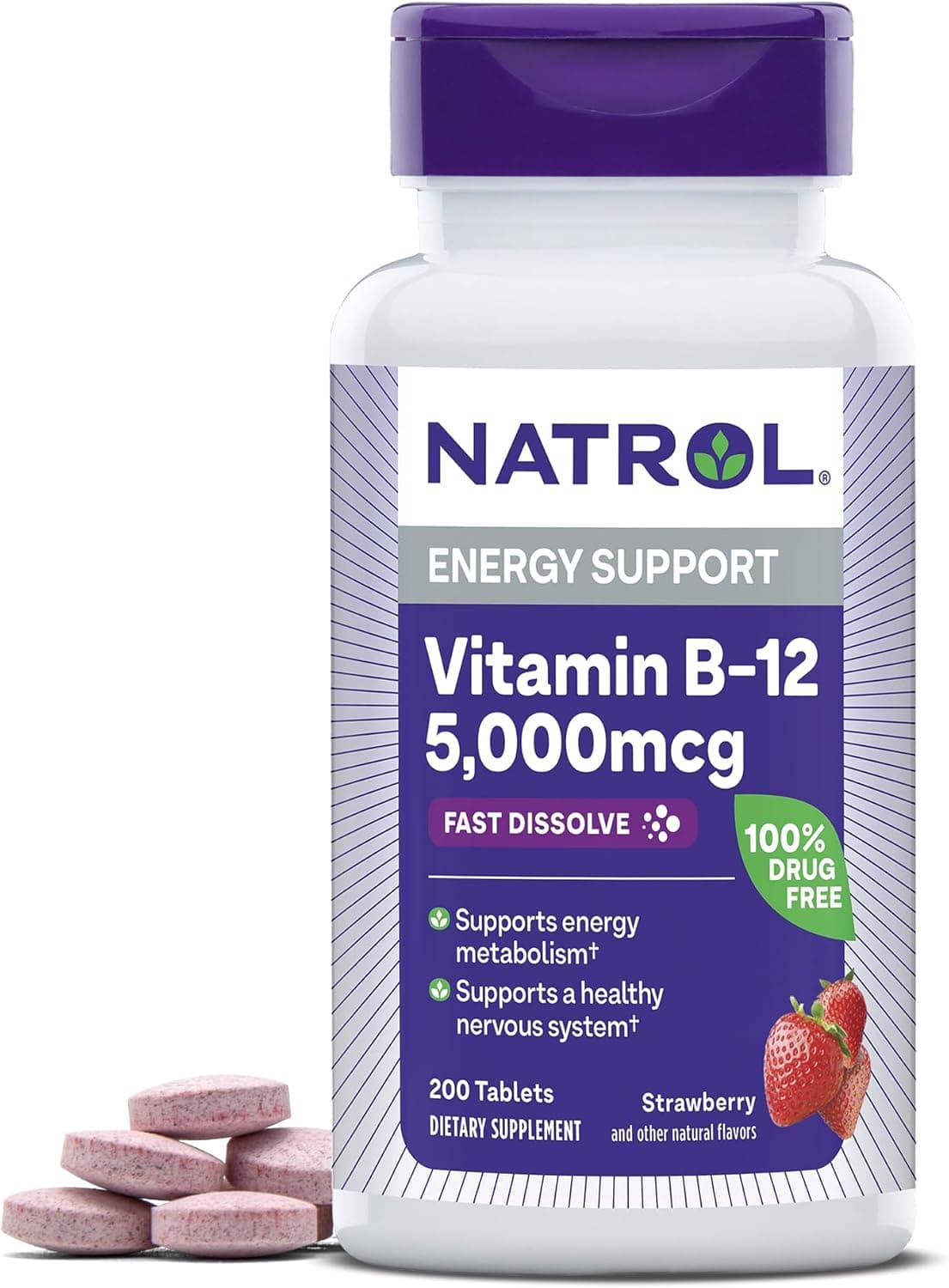 Natrol B12 5000 mcg Fast Dissolve