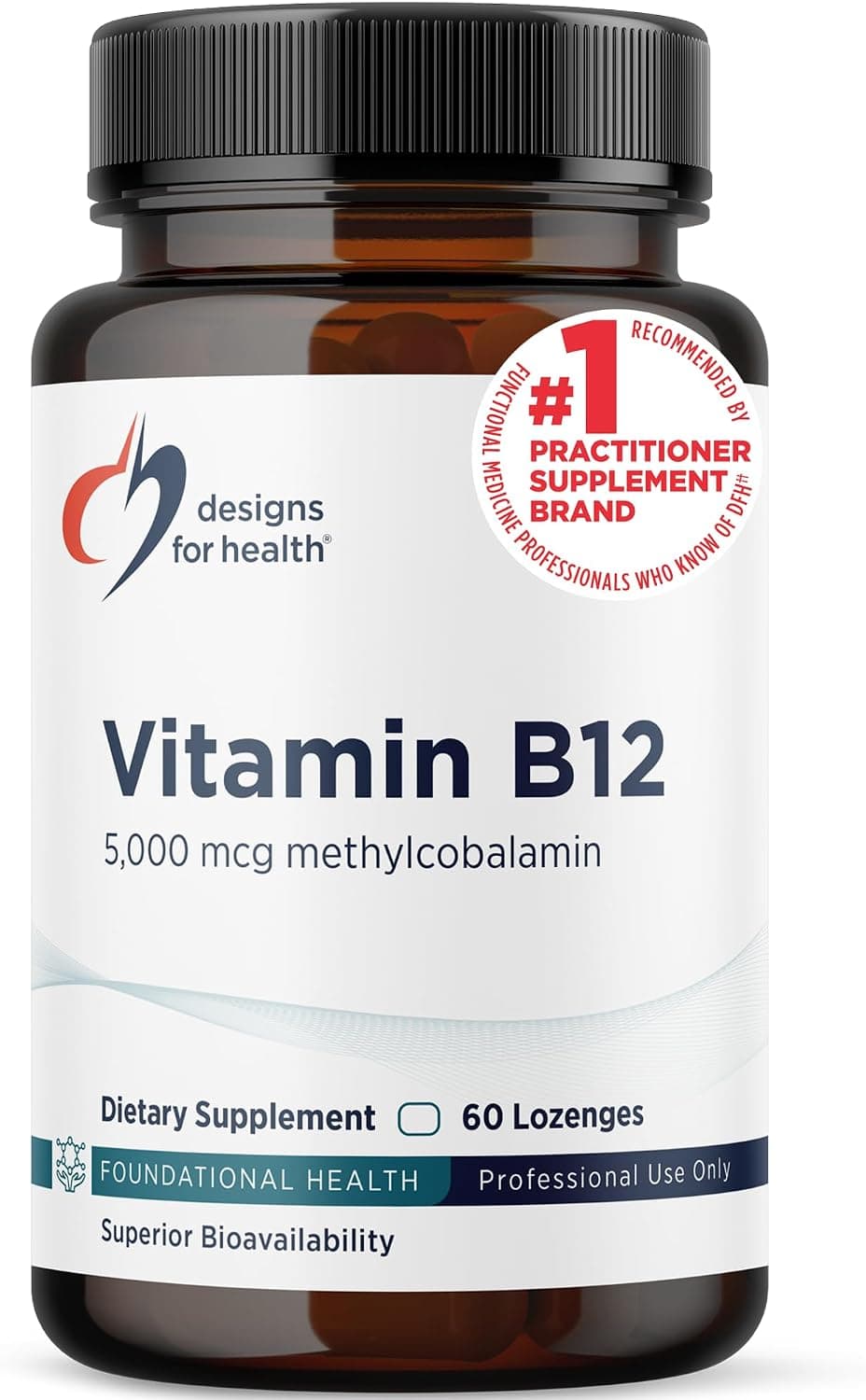 Designs for Health Vitamin B12 Lozenges - B12 Vitamins 5000…