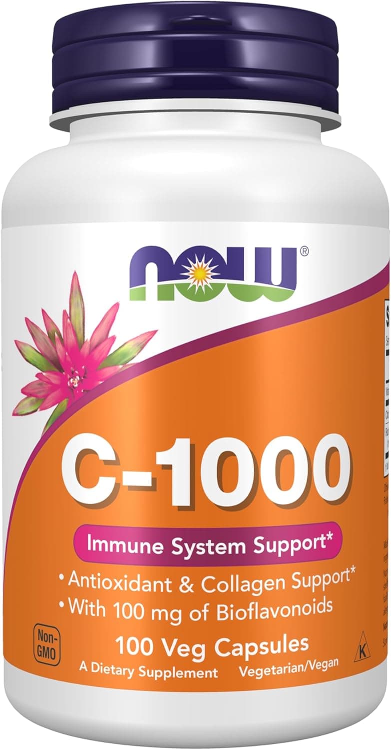 NOW Foods Supplements, Vitamin C-1,000 with 100 mg…