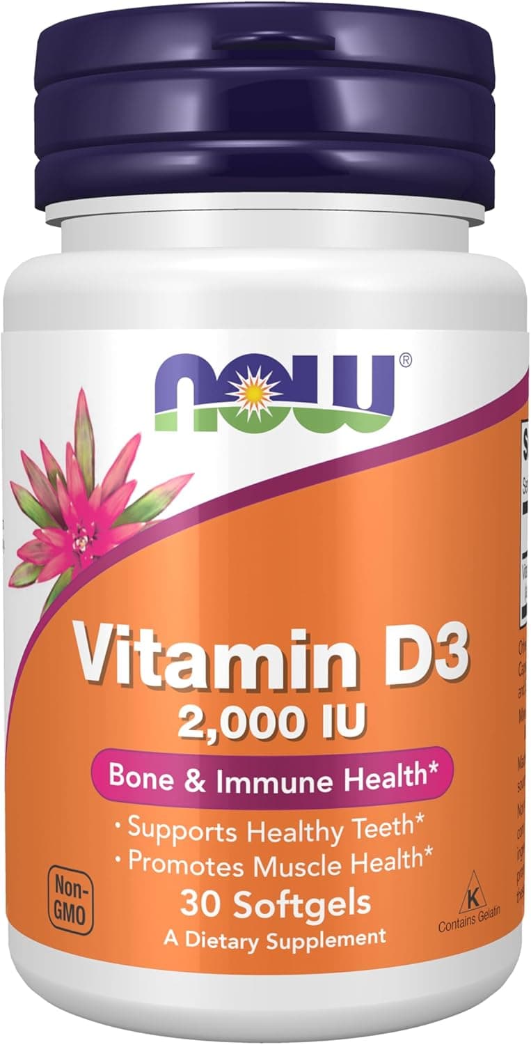 Supplements, Vitamin D-3 2,000 IU, High Potency, Structural…