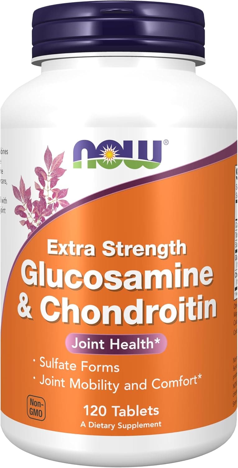 NOW Foods Supplements, Glucosamine & Chondroitin Extra…