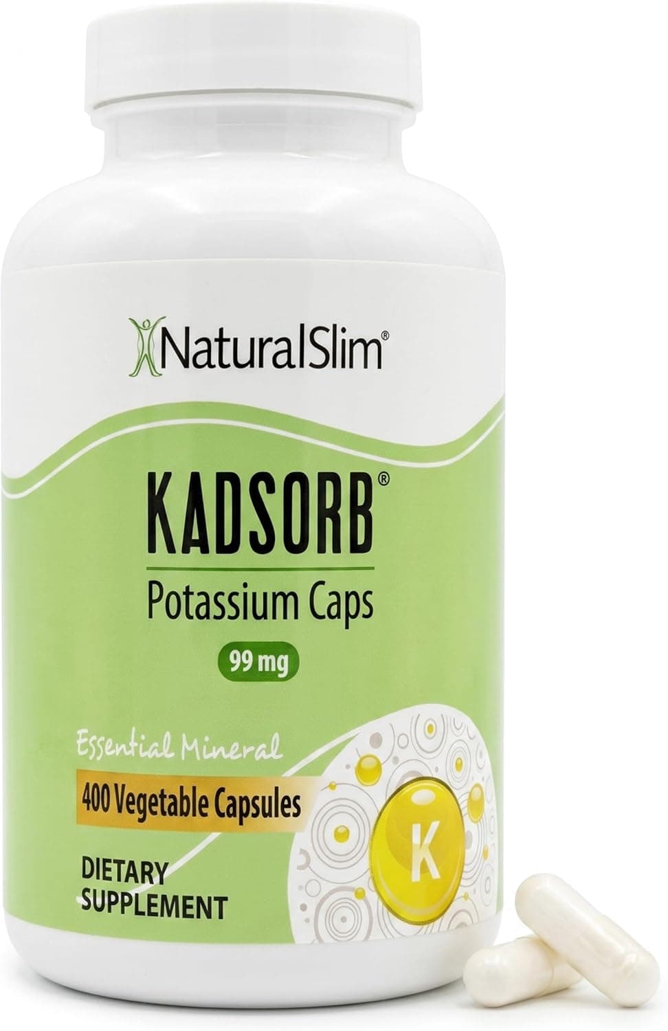 NaturalSlim Natural Potassium Citrate Gluconate 99 mg…