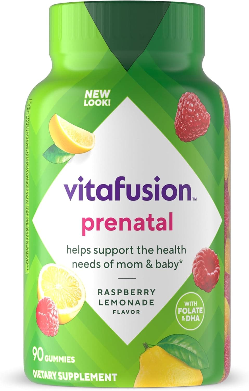 vitafusion PreNatal Gummy Vitamins with Folate and DHA