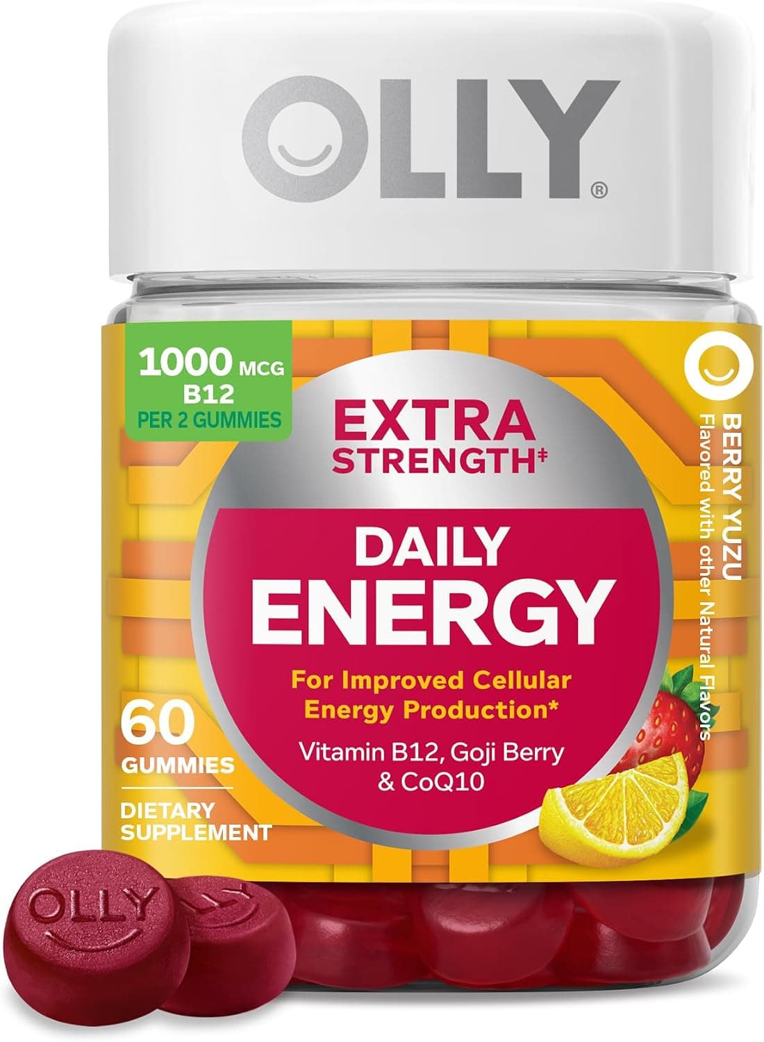 OLLY Extra Strength Daily Energy Gummy