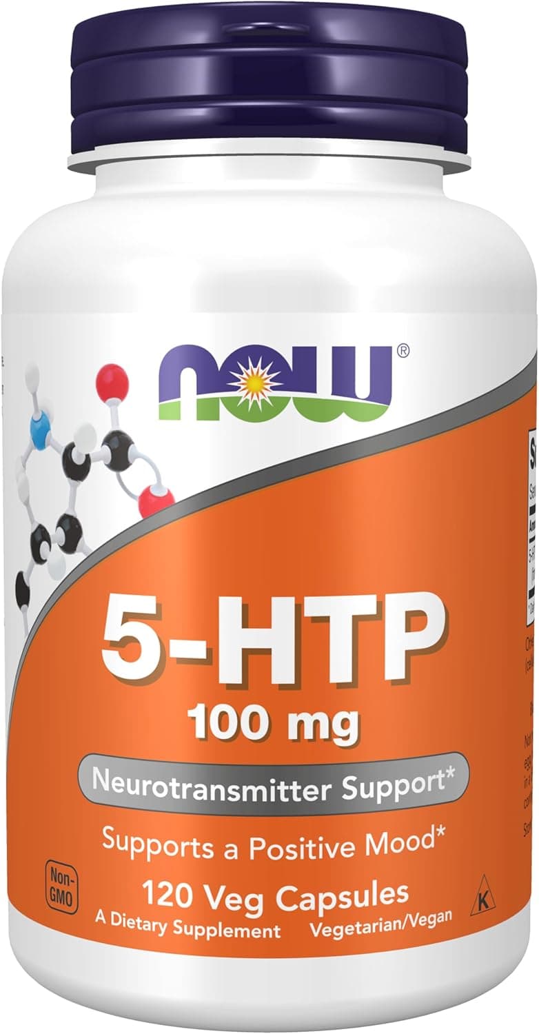 NOW Supplements, 5-HTP (5-hydroxytryptophan) 100 mg…