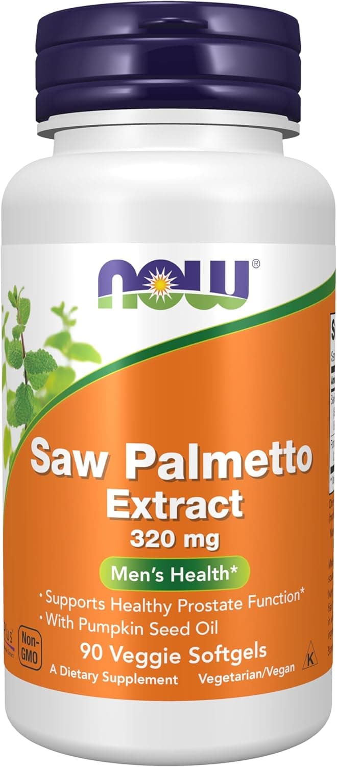 NOW Supplements, Saw Palmetto Extract 320 mg with Pumpkin Seed…