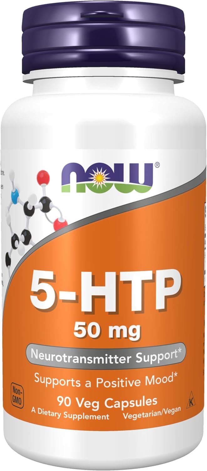 NOW Foods Supplements, 5-HTP (5-hydroxytryptophan) 50 mg…