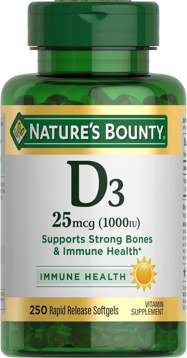 Nature’s Bounty Vitamin D3 1000 IU