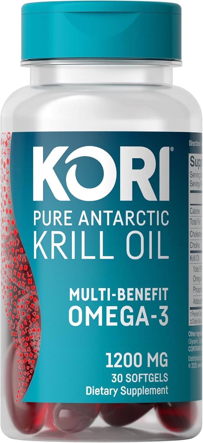 Kori Krill Oil Omega 3 Supplement