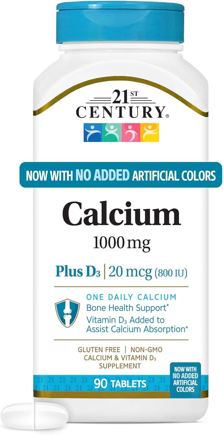 21st Century Calcium Plus D3 Tablets